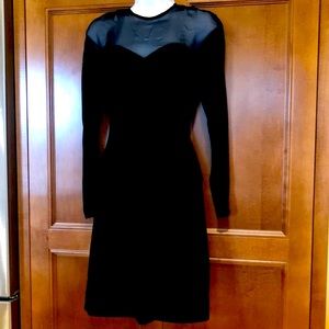 Elegant, 2 piece (top and skirt) cocktail outfit.